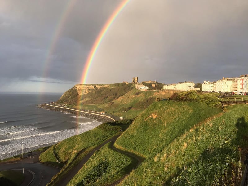 Did you spot the rainbow yesterday?