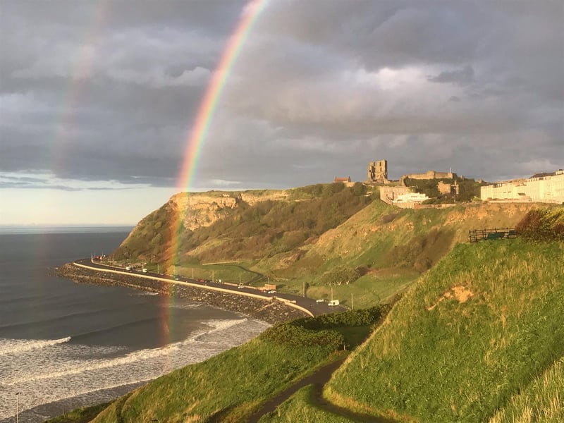 The rainbow and the castle...