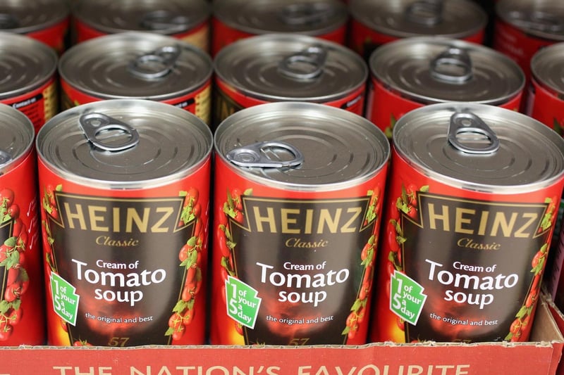 Tomato soup - one of the many products made by Heinz.