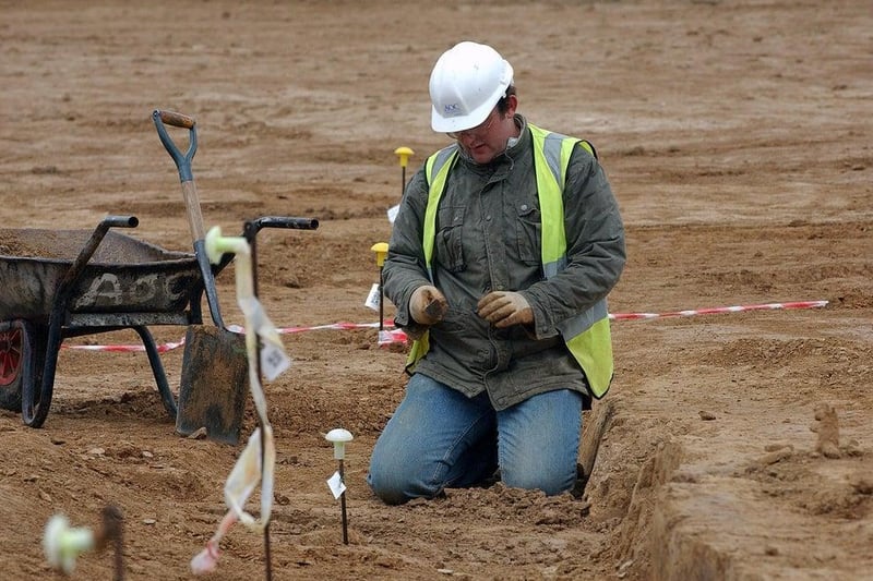 Coins, tools and pottery dating back thousands of years, found during archaeological excavations in Worthing, were unearthed in 2008, during the excavation of the new St Barnabas House hospice site in Titnore Lane.