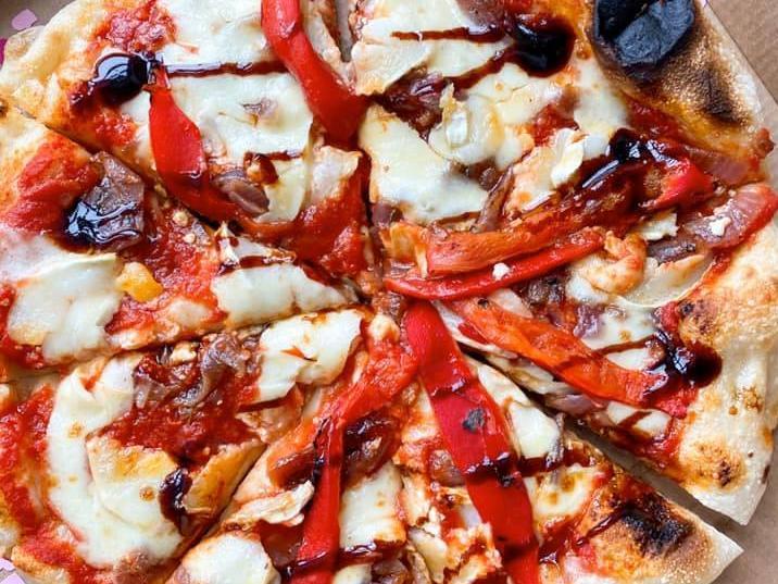 Satina's Wood Fired Pizza Co, based in Weedon, offers a selection of authentic wood fired Neapolitan pizza for collection.