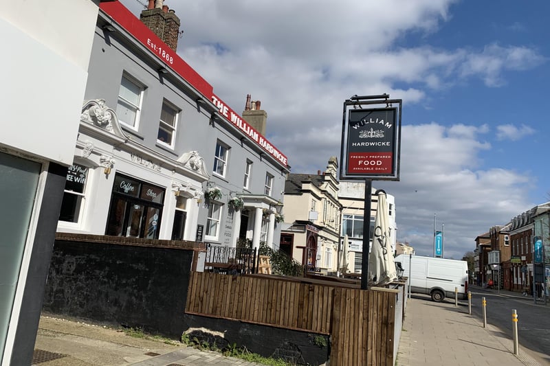 The William Hardwicke, in Bognor Regisn town centre, will be serving customers in its outdoor area- complete with an outdoor bar- from April onwards.