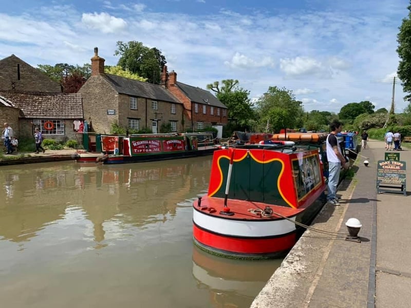 The Grand Union Canal is the UK’s longest canal, from London to Birmingham. It enters Northamptonshire near Cosgrove and takes a north westerly route, leaving the county at Braunston north of Daventry. The canal is well maintained by the Canal & River Trust and provides good walking along its towpath and the excitement of the Blisworth Tunnel. If you would like to explore the history of the canals, a visit to Stoke Bruerne (and in due course, the Canal Museum) is highly recommended, as is the nearby Plough at Shutlanger. Although the museum is currently closed for refurbishment, Stoke Bruerne remains a beautiful place for exploring the outdoors, with historic locks and a woodland walk.