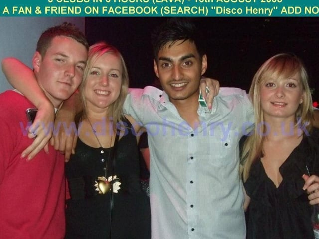 A Saturday night out at Lava in Northampton on August 16 2008. Photo: Disco Henry