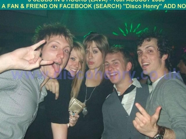 A Saturday night out at Lava in Northampton on August 16 2008. Photo: Disco Henry