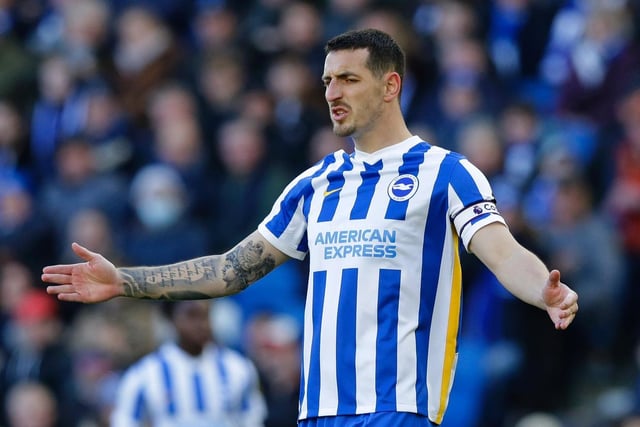 The Albion skipper donned the gloves when Robert Sánchez was sent off against Newcastle in December