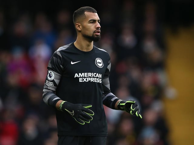 Albion's Spanish stopper was sent off when Newcastle visited the Amex in November