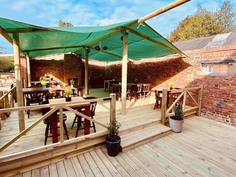 The Fox and Hounds - located in Whittlebury, near Towcester - also welcomed back customers on April 12. It has a brand new decked out dining area in the pub garden! The rest of the garden is open as normal, with parasols based on a first come first served basis.