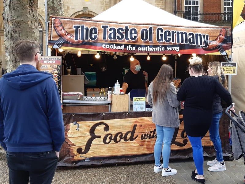 Peterborough's visiting Continental Street Market