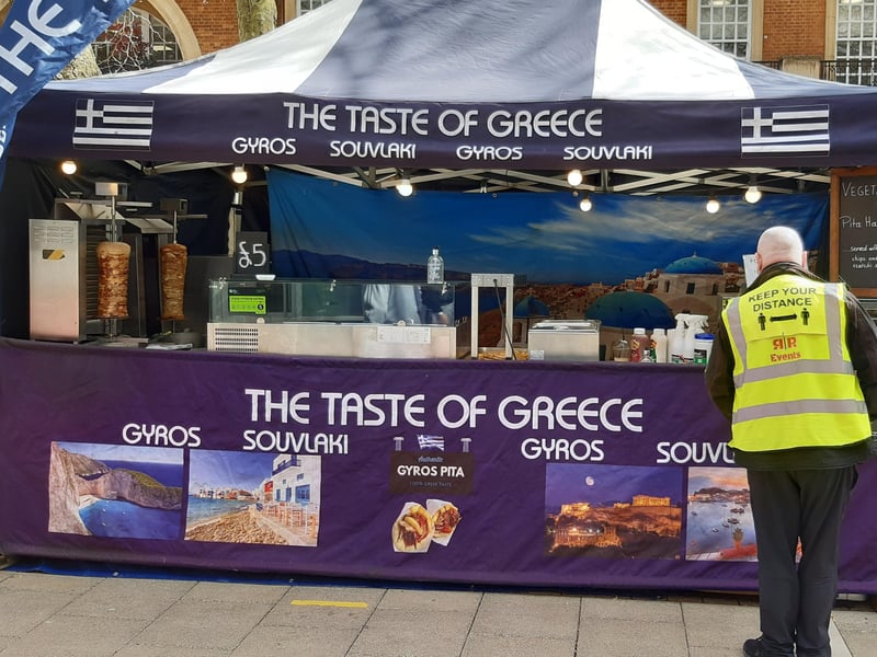 Peterborough's visiting Continental Street Market