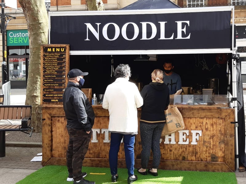 Peterborough's visiting Continental Street Market