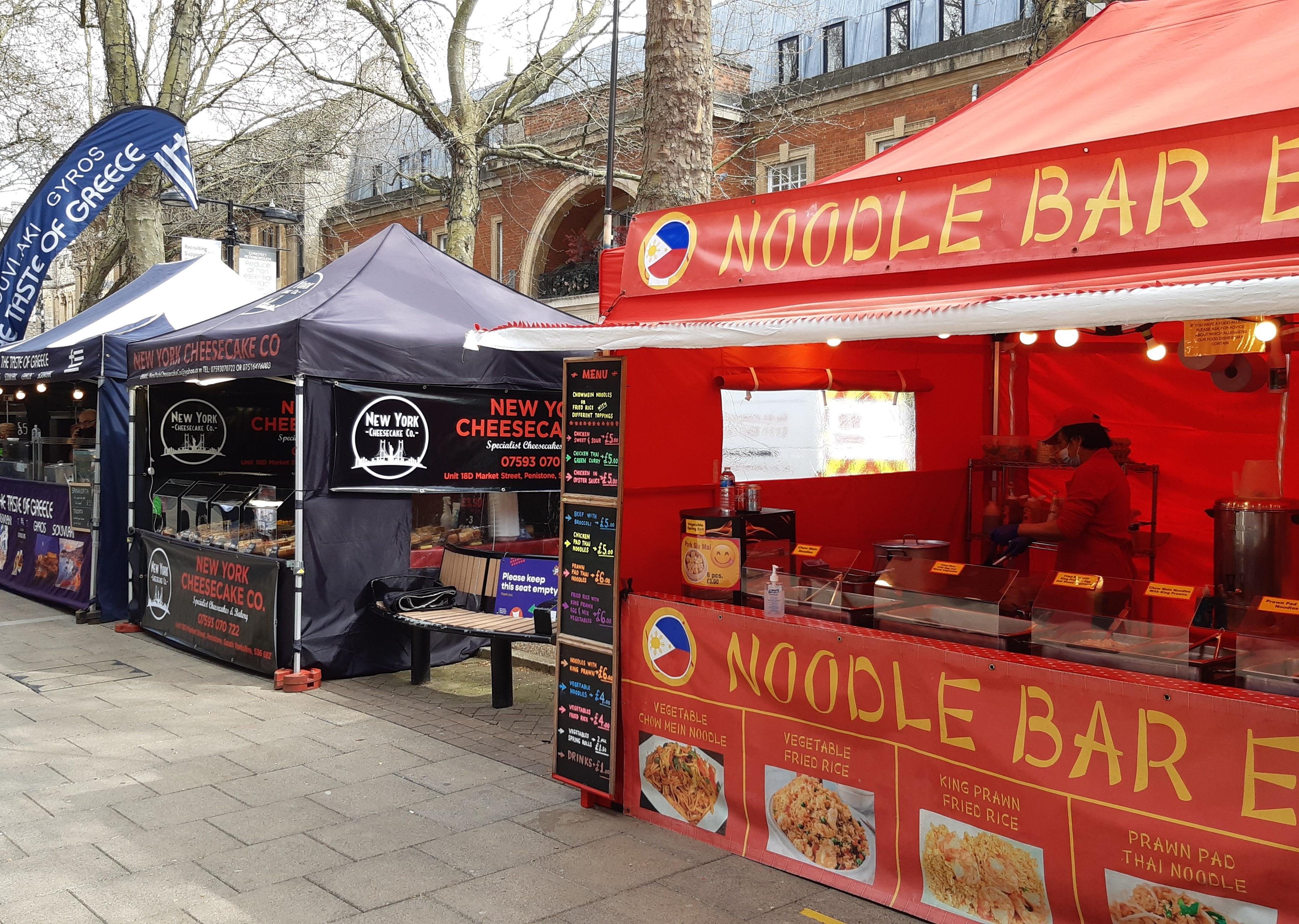 Peterborough's visiting Continental Street Market