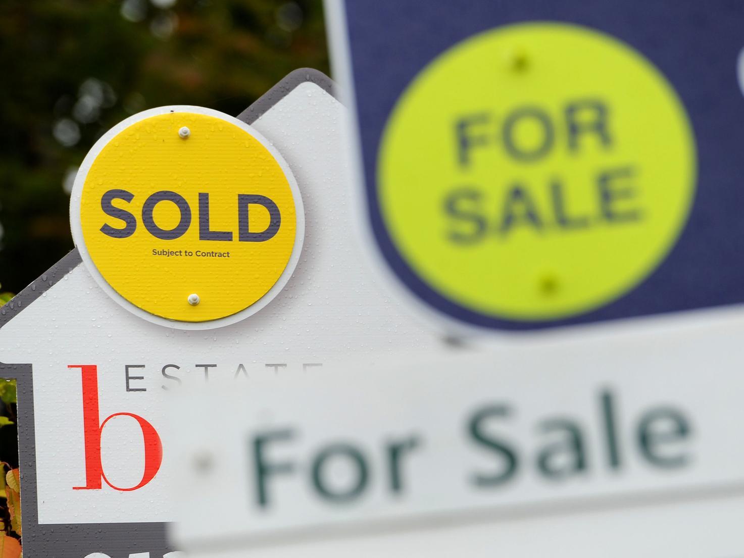 Median house prices in Crawley areas