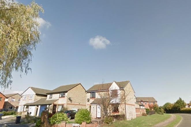 There was a decrease of 2.9 percent in East Hunsbury and homes sold in September 2020 for an average price of £266,147 compared to £274,179 in September 2019. Photo: Google Maps.