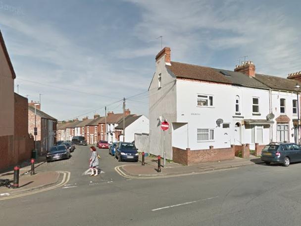 Prices fell by 2 percent in the town centre and Semilong. In September 2020, the average house price was £136,975 compared to £139,741 in September 2019. Photo: Google Maps.