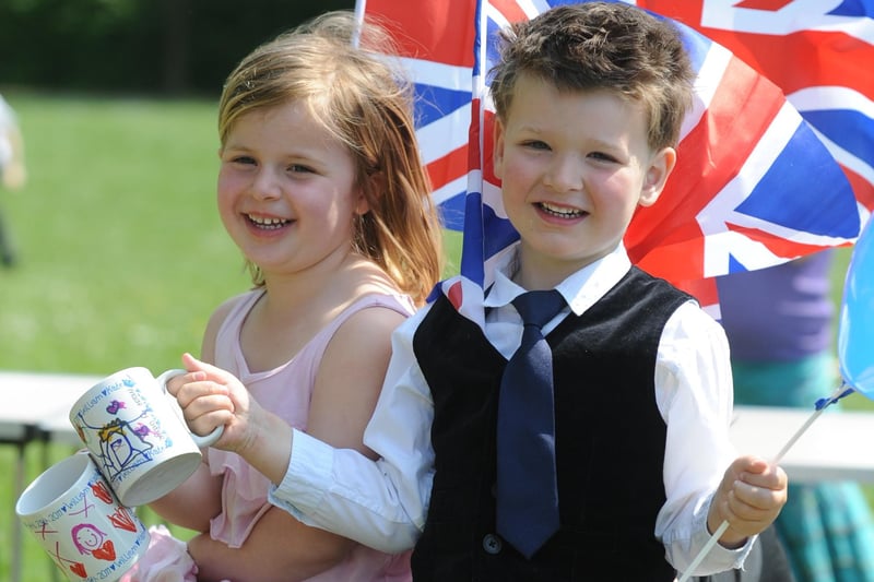Fittleworth Village School's royal wedding party. Picture: Louise Adams C110687-2