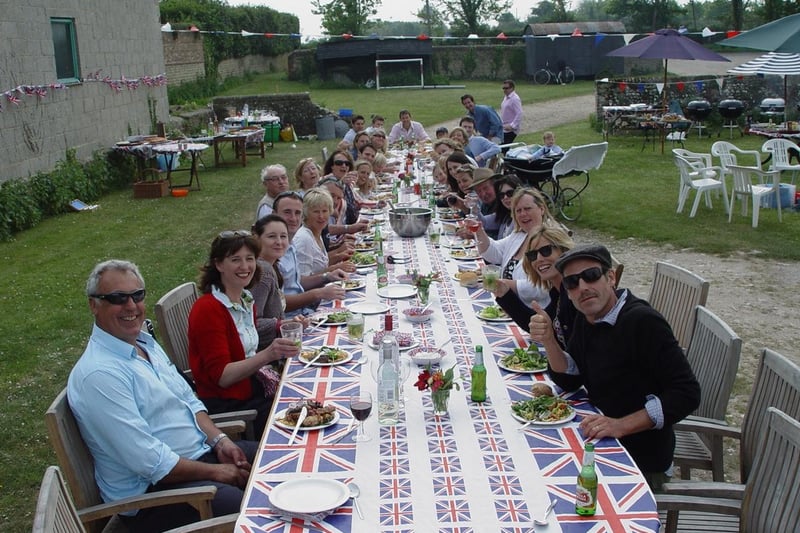 Residents in Ham, near Sidlesham, celebrate the royal wedding. Picture: Lewis Brown