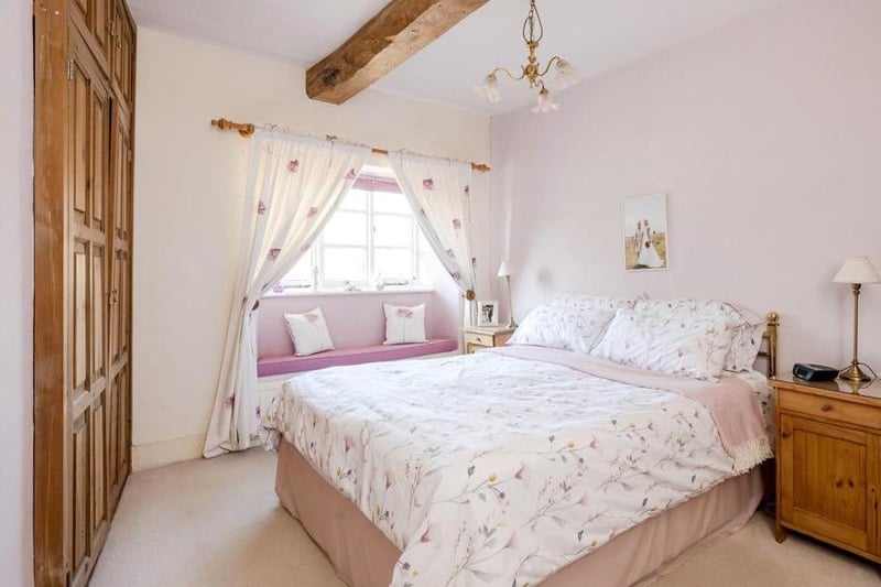 Bedroom at The Old Wheatsheaf home in Adderbury (Image from Rightmove)