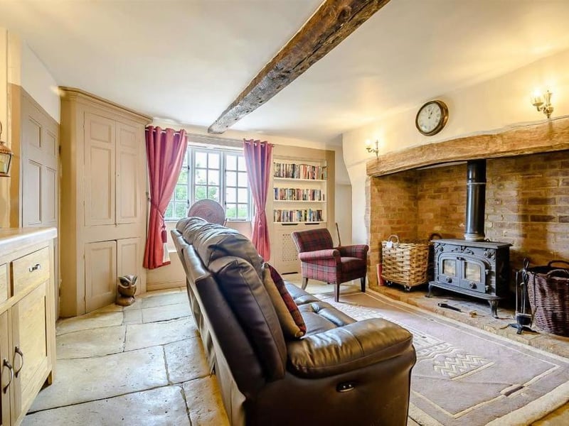 West Lodge converted farmhouse in Ecton is on the market for offers over 2million.
Listed by Fine & Country, marketed by Rightmove.