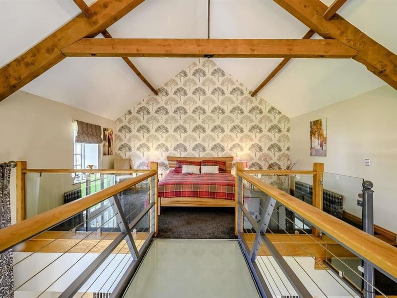 West Lodge converted farmhouse in Ecton is on the market for offers over 2million.
Listed by Fine & Country, marketed by Rightmove.