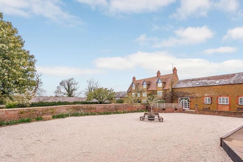 West Lodge converted farmhouse in Ecton is on the market for offers over 2million. 
Listed by Fine & Country, marketed by Rightmove.