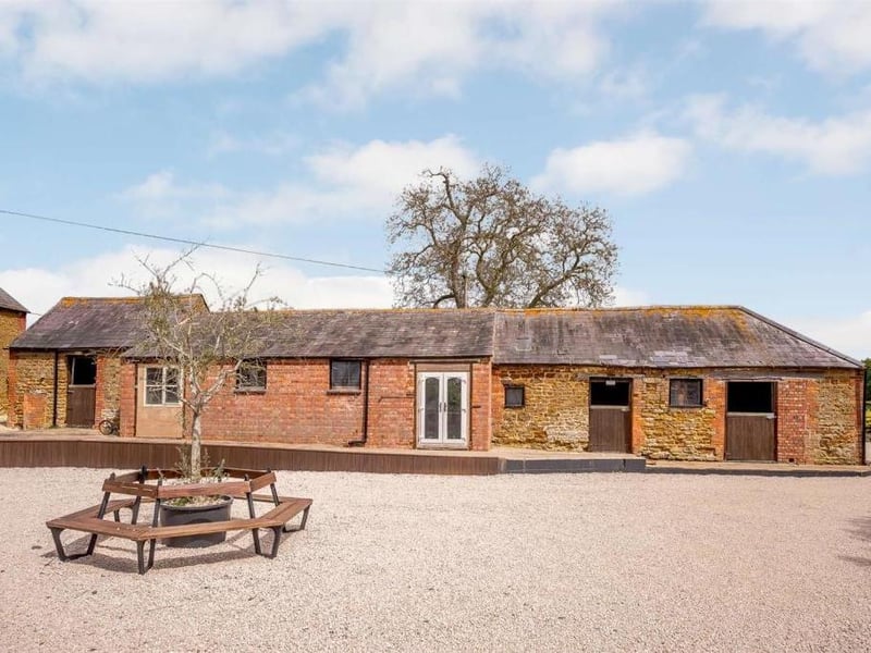 West Lodge converted farmhouse in Ecton is on the market for offers over 2million. 
Listed by Fine & Country, marketed by Rightmove.