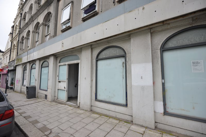 The old HSBC building in Norman Road, St Leonards, is being converted into an indoor food court SUS-210520-131410001