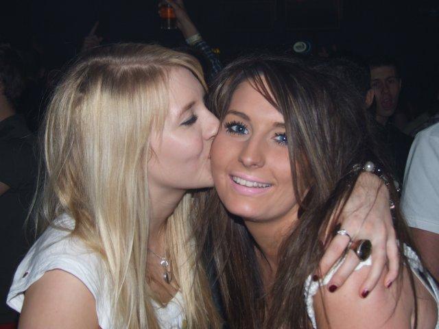 Friends enjoying a night out at Liquid Envy