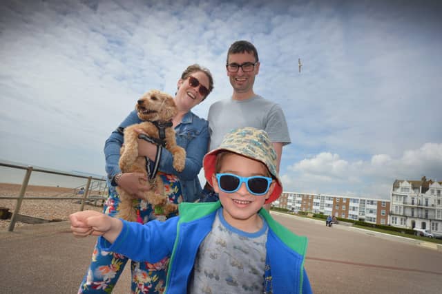 People enjoying Bexhill seafront over the bank holiday weekend. Photos taken on May 29. SUS-210531-071600001