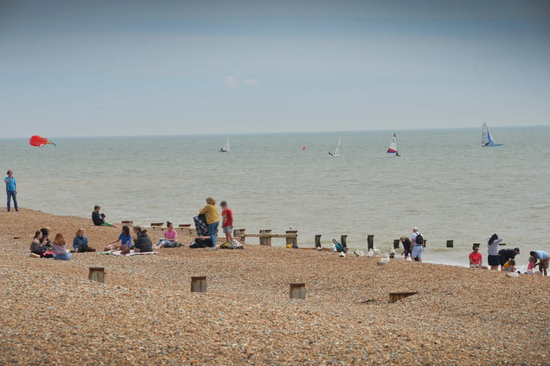 People enjoying Bexhill seafront over the bank holiday weekend. Photos taken on May 29. SUS-210531-071613001