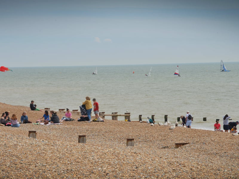 People enjoying Bexhill seafront over the bank holiday weekend. Photos taken on May 29. SUS-210531-071613001