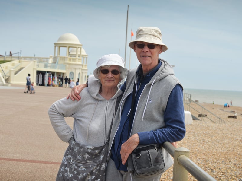 People enjoying Bexhill seafront over the bank holiday weekend. Photos taken on May 29. SUS-210531-071639001