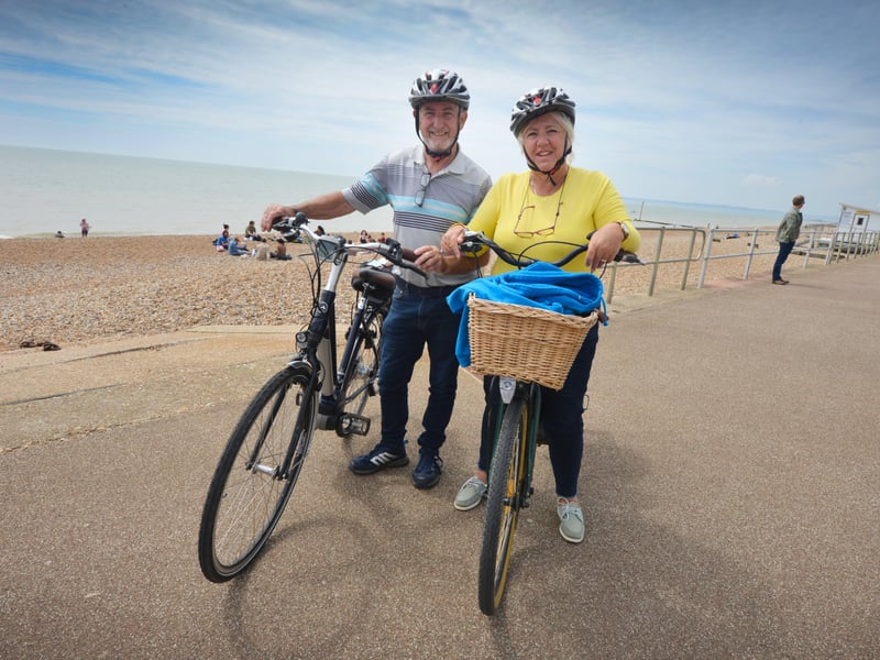 People enjoying Bexhill seafront over the bank holiday weekend. Photos taken on May 29. SUS-210531-071743001