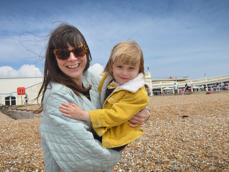 People enjoying Bexhill seafront over the bank holiday weekend. Photos taken on May 29. SUS-210531-071837001