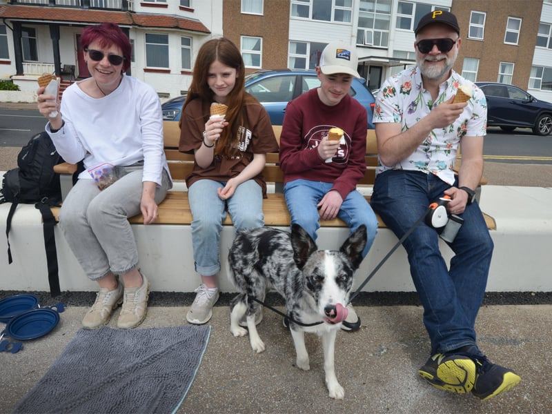 People enjoying Bexhill seafront over the bank holiday weekend. Photos taken on May 29. SUS-210531-072047001