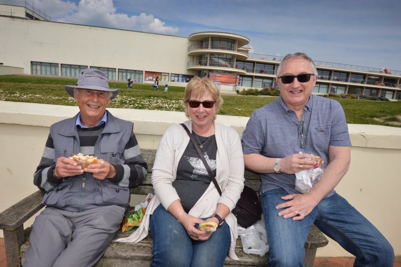 People enjoying Bexhill seafront over the bank holiday weekend. Photos taken on May 29. SUS-210531-072139001