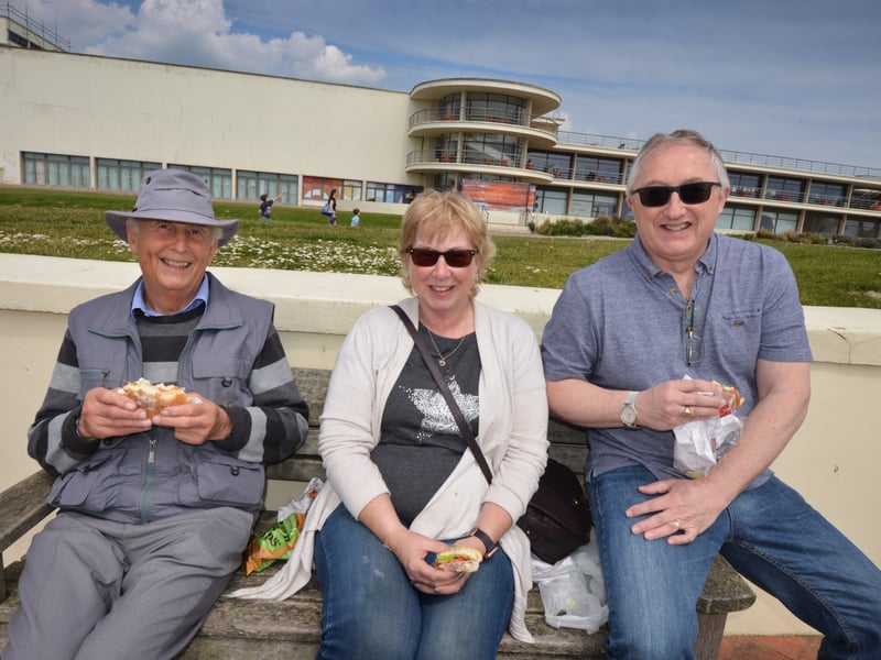 People enjoying Bexhill seafront over the bank holiday weekend. Photos taken on May 29. SUS-210531-072139001