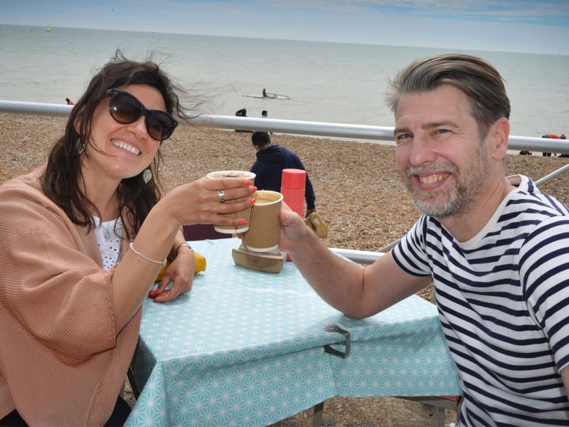People enjoying Bexhill seafront over the bank holiday weekend. Photos taken on May 29. SUS-210531-072113001