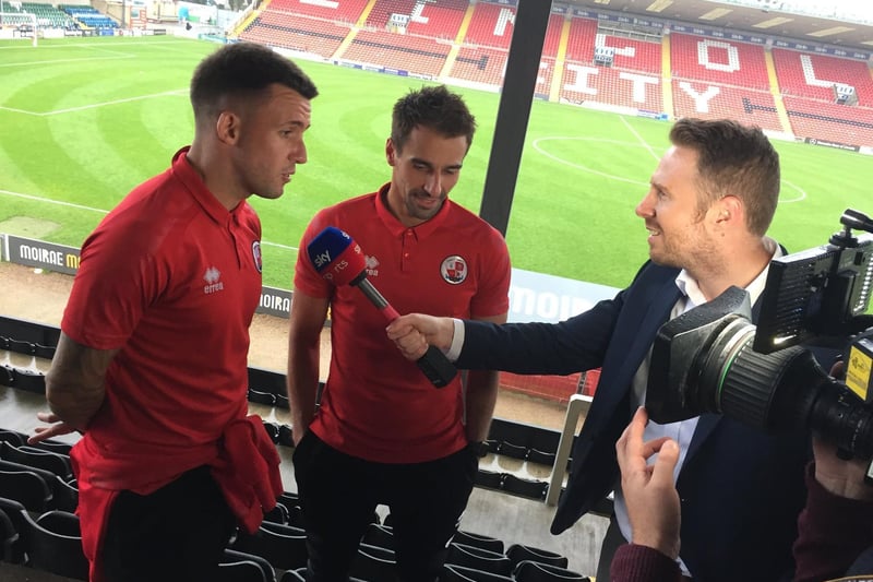 Crawley Town caretaker managers Jimmy Smith and Filipe Morais speak to the media after overseeing a 1-0 win at Lincoln City