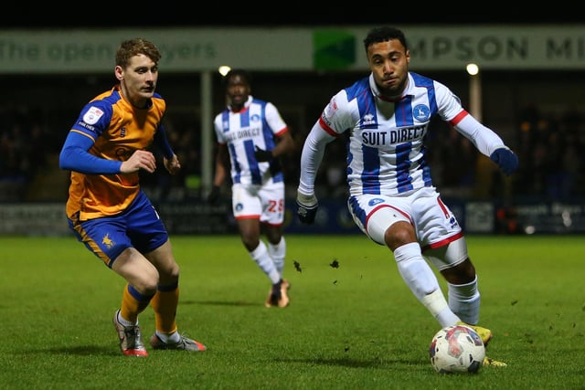Attack could be the best form of defence for Hartlepool which could see McDonald back in the starting line-up. (Credit: Michael Driver | MI News)