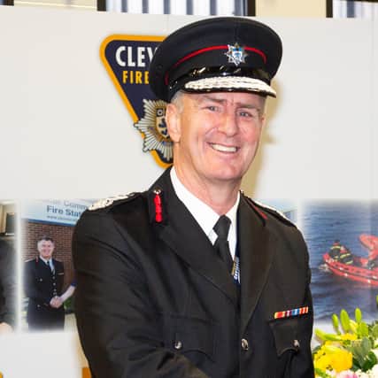 Ian Hayton, chief fire officer