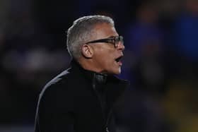 Keith Curle has addressed the beginning of a pivotal number of weeks for Hartlepool United. (Credit: Mark Fletcher | MI News)