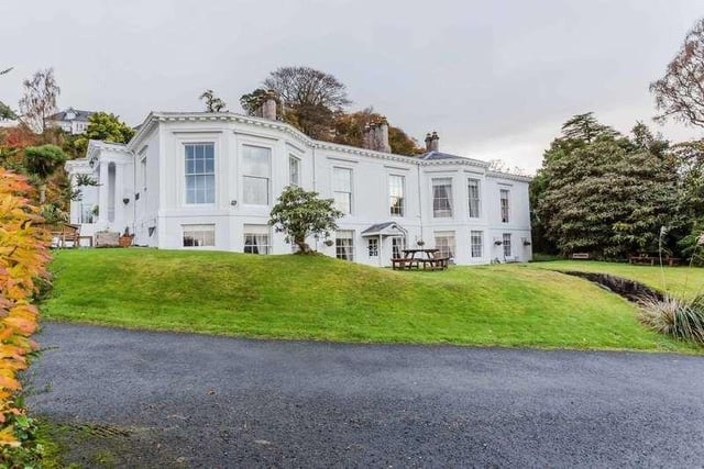 Georgian mansion tucked away in a beautiful spot in Rothesay overlooking the Firth of Clyde. Offers over £485,000.