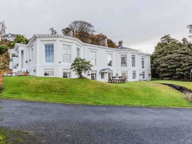 Georgian mansion tucked away in a beautiful spot in Rothesay overlooking the Firth of Clyde. Offers over £485,000.