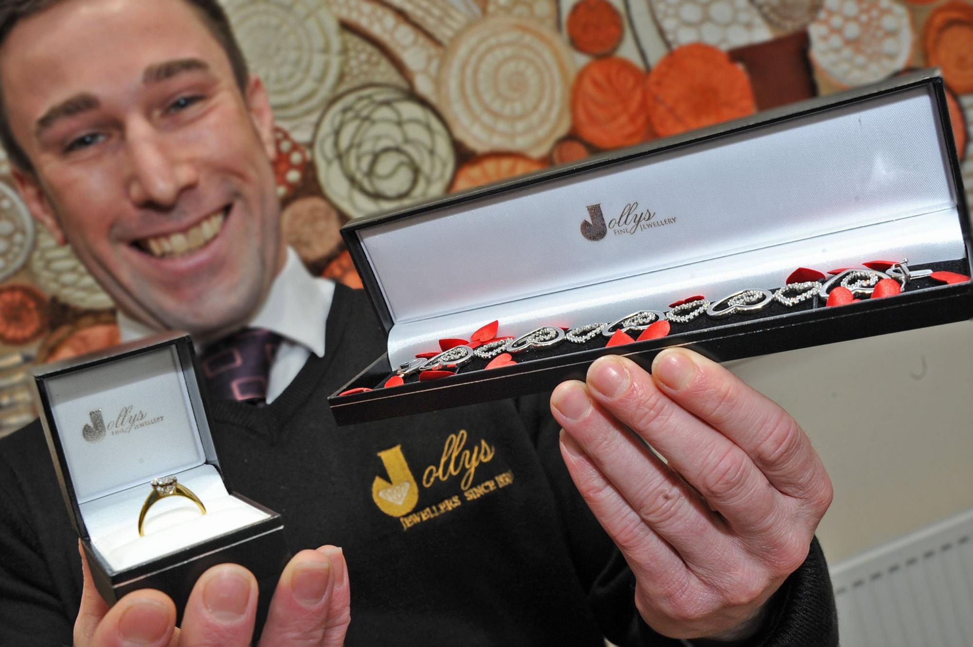 Jollys Jewellers will deliver. Picture: Anne Shelley.