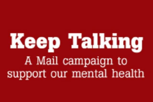 Our Keep Talking campaign logo.