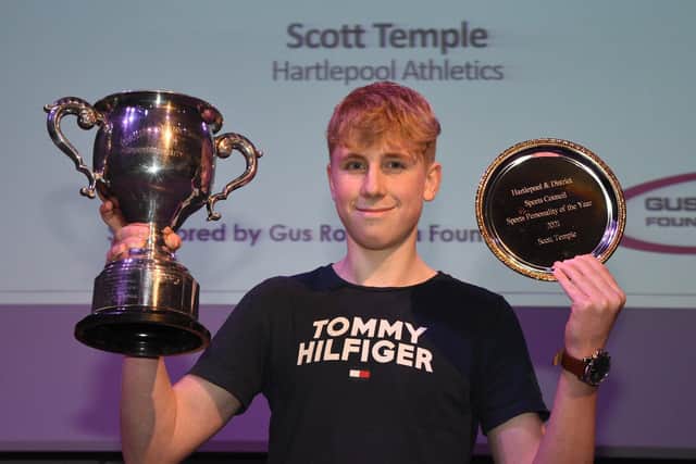 Sports Personality of the Year winner Scott Temple.