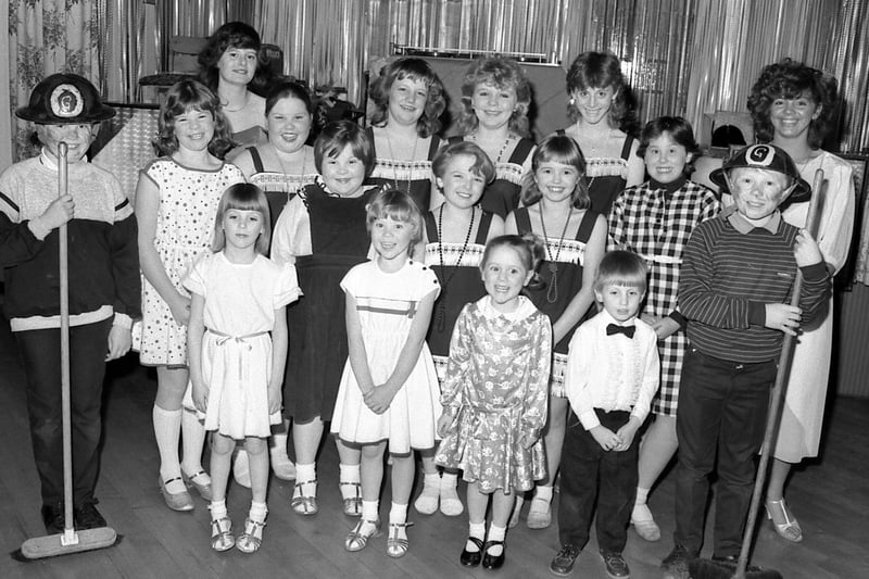 Sutton's Morvern School of Dancing show.
This picture was taken in 1986 - can you spot yourself?