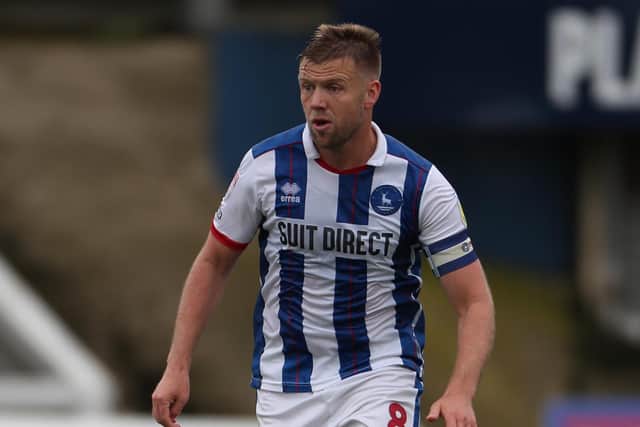 Nicky Featherstone sits eighth in the all-time list of Hartlepool United appearance makers. (Photo: Mark Fletcher | MI News)