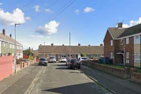 A man has been arrested following a flat robbery in Hartlepool's Pinero Grove.